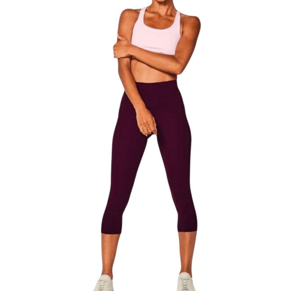 LULULEMON ATHLETICA Wunder Under Crop Hi-Rise 'Full-On Luxtreme 21' Size 4